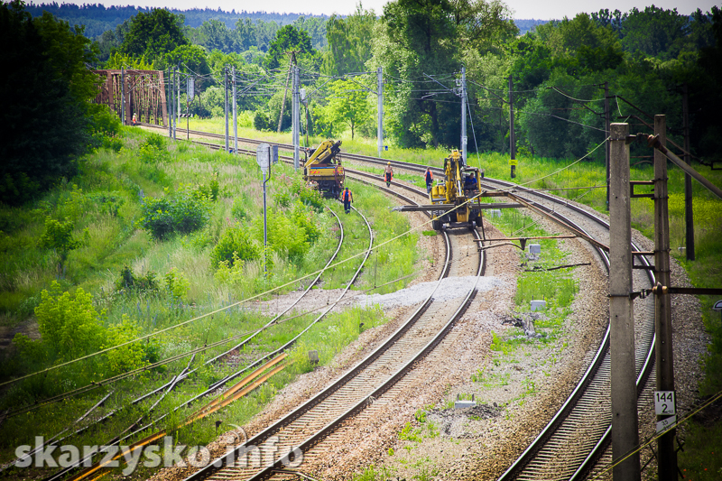 Trwa Remont Na Linii Kolejowej Nr 8 | Skarzysko.info