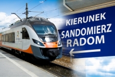 Duży sukces kolejowego połączenia do&nbsp;Sandomierza