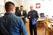 Gratulowali bohaterskiej postawy
