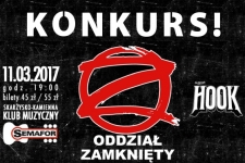 KONKURS! Wygraj bilet na koncert Oddziału Zamkniętego w Semaforze! – WYNIKI