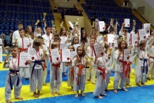 Udany występ skarżyskich karateków podczas Świętokrzyskiej Ligi Karate w Kielcach