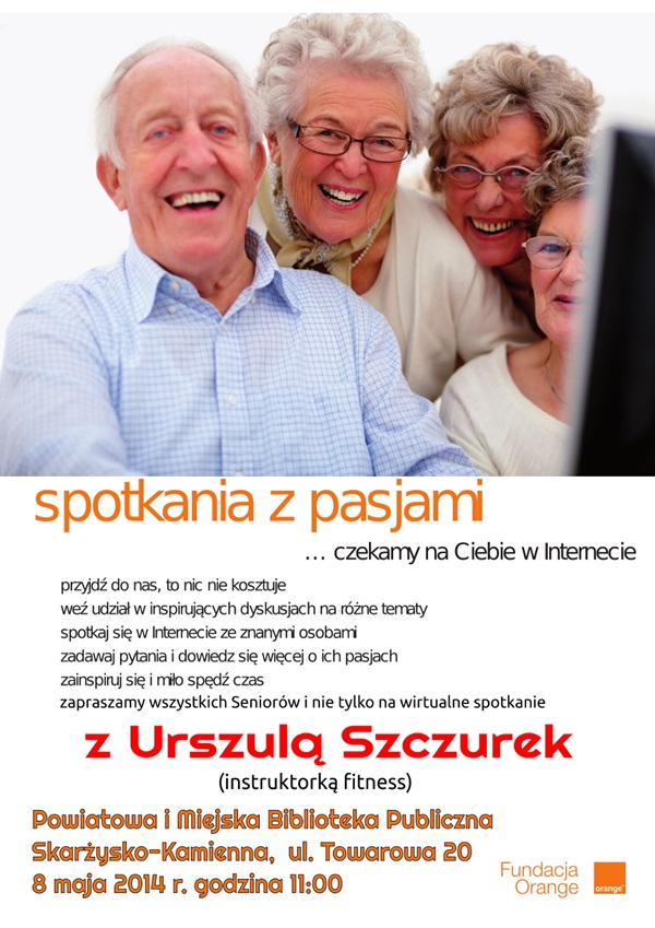 W zdrowym ciele zdrowy duch – spotkanie z Urszulą Szczurek w cyklu „Spotkań z pasjami”