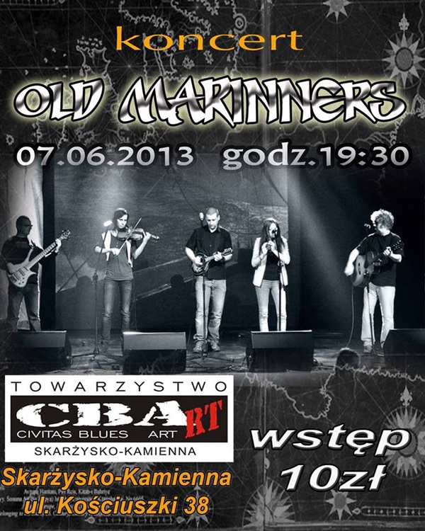 Old Marinners - koncert - klub CBArt - Skarżysko