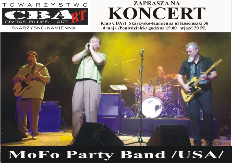 MoFo Party Band – koncert – Klub CBArt – 04.05.2015