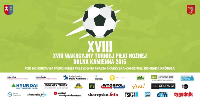 XVIII Wakacyjny Turniej Piłki Nożnej „Dolna Kamienna 2015”