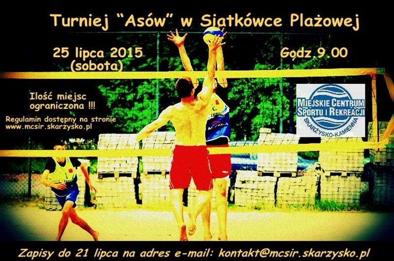 Turniej Asów w siatkówce plażowej – Orlik 2012 – 25.07.2015