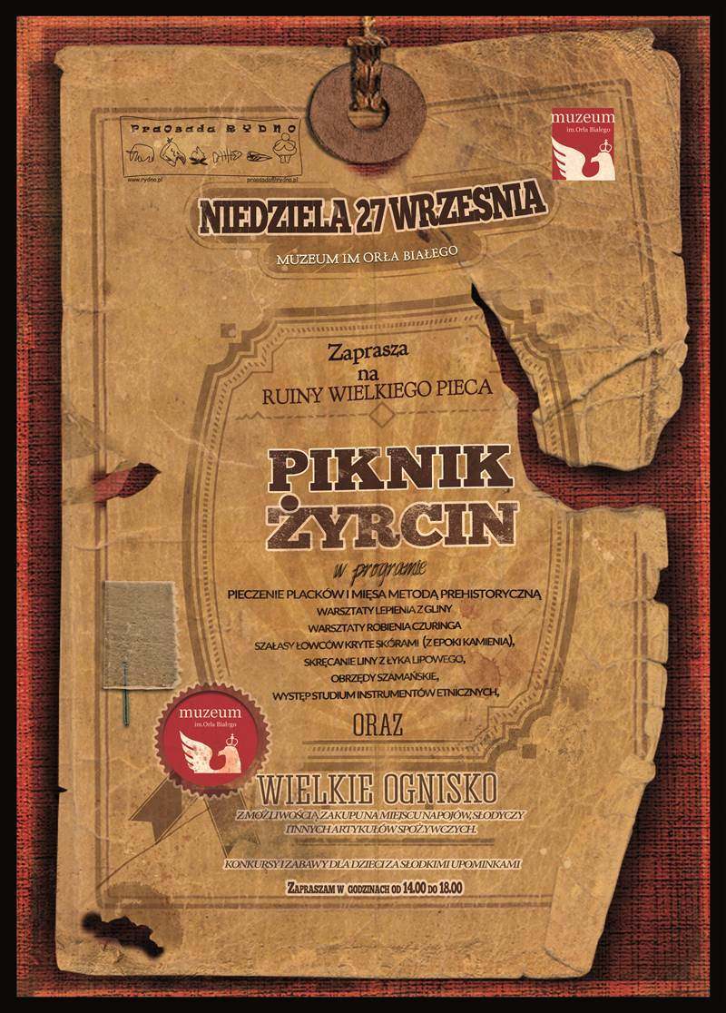 Piknik Żyrcin – ruiny Wielkiego Pieca przy Muzeum im. „Orła Białego” – 27.09.2015