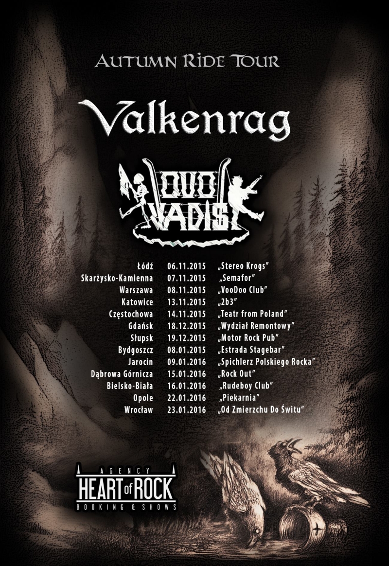 Quo Vadis + Valkenrag – Klub Semafor – 07.11.2015