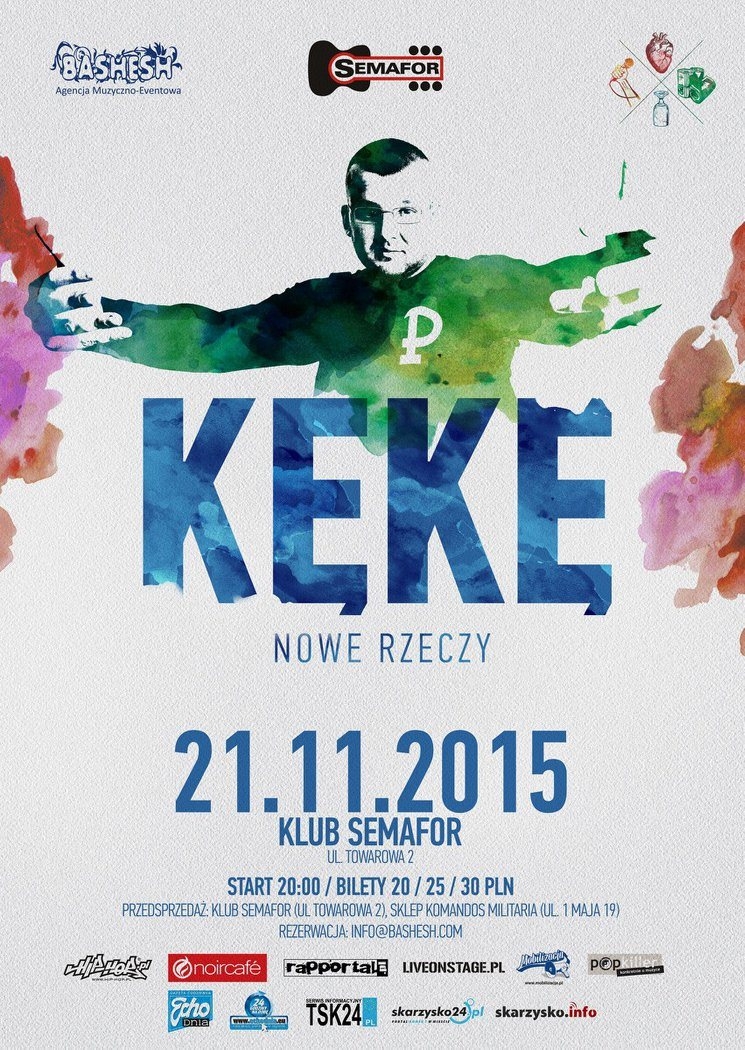 KęKę – koncert – Klub Semafor – 21.11.2015