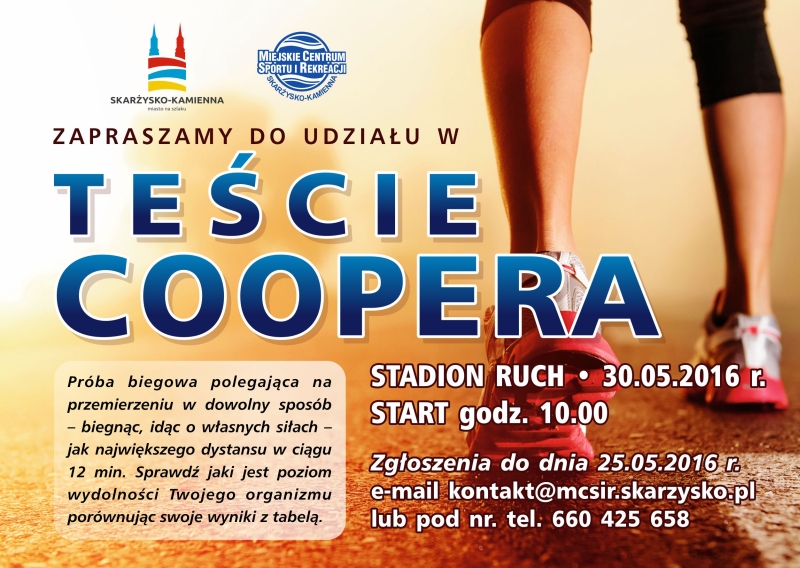 Test Coopera – Stadion Sportowy Ruch – 30.05.2016