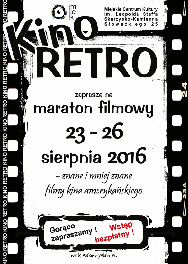 Kino RETRO 2016 – MCK – 23-26.08.2016