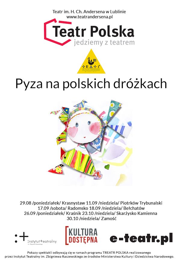 „Pyza na polskich dróżkach” – spektakl dla dzieci – MCK – 23.10.2016