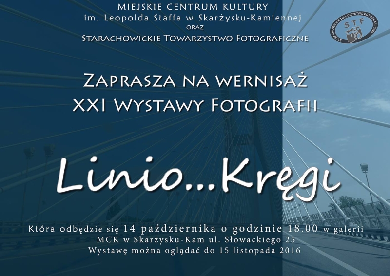 Linio Kręgi – wystawa fotografii – MCK – 14.10-15.11.2016