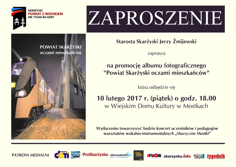 Powiat Skarżyski oczami mieszkańców – promocja albumu fotograficznego – WDK Mostki – 10.02.2017