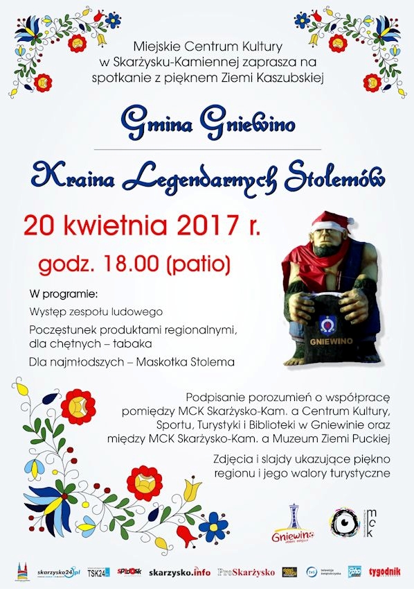 Gmina Gniewino – Kraina Legendarnych Stolemów – MCK – 20.04.2017
