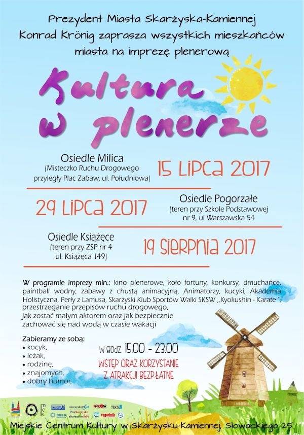 Kultura w plenerze – Osiedle Pogorzałe SP nr 9 – 29.07.2017