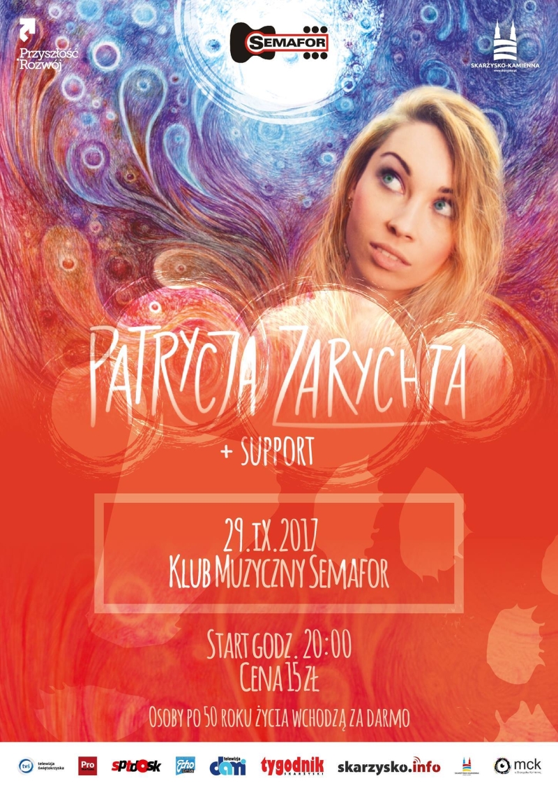 Patrycja Zarychta – koncert – Klub Semafor – 29.09.2017