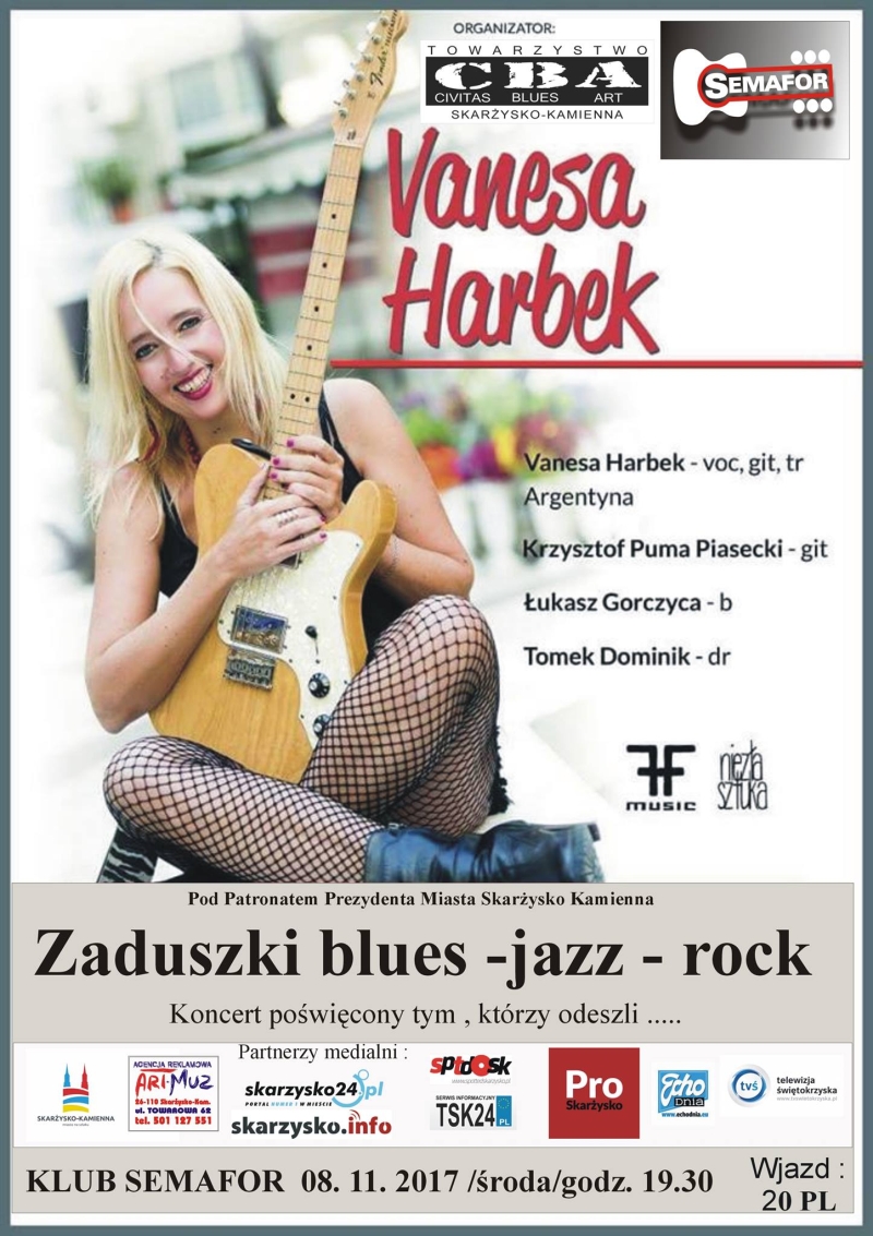Vanesa Harbek – koncert – Klub Semafor – 08.11.2017
