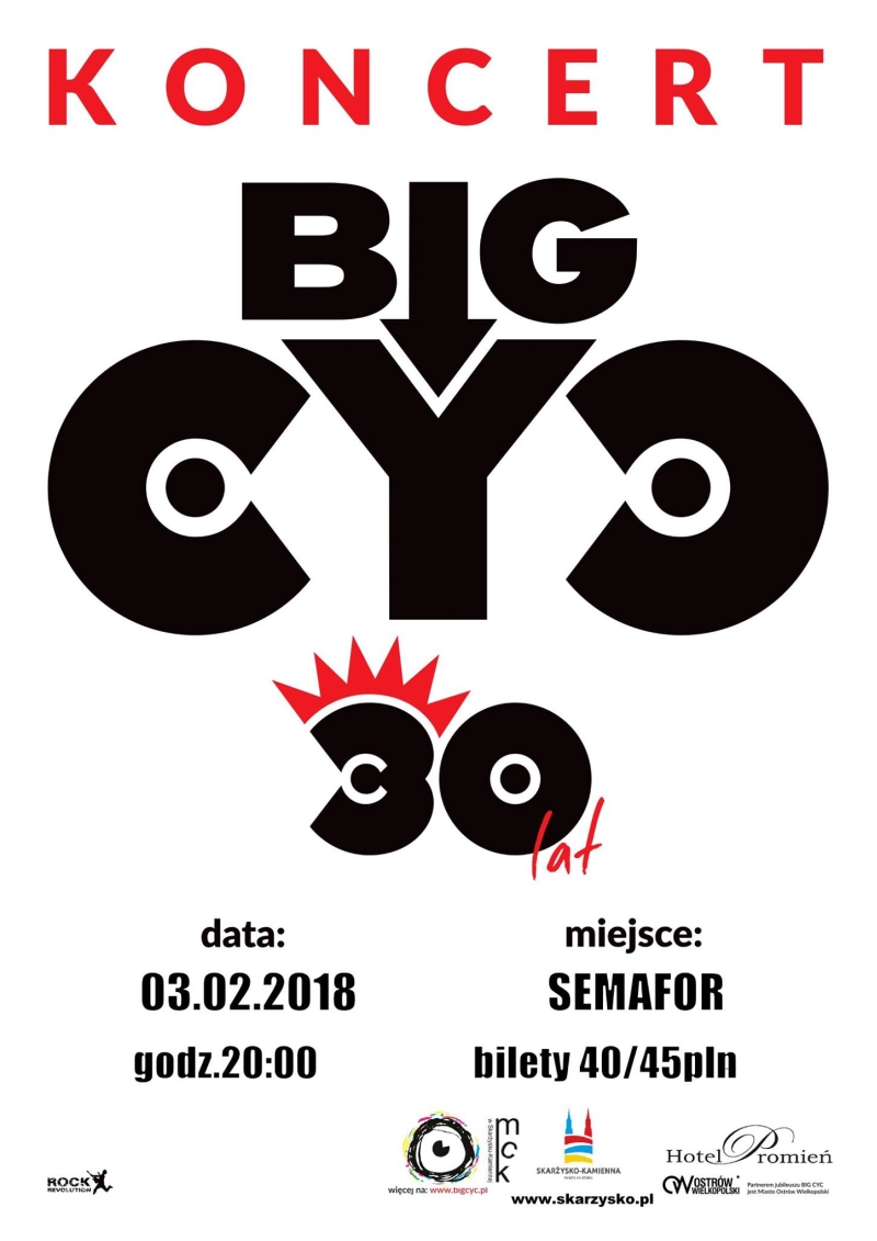 Big Cyc – Klub Semafor – 03.02.2018