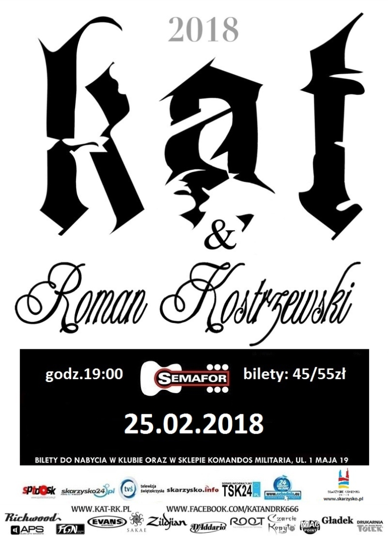 KAT & Roman Kostrzewski – Klub Semafor – 25.02.2018