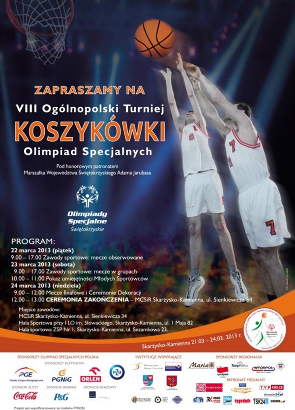 VIII ogólnopolski turniej koszykówki Olimpiad Specjalnych