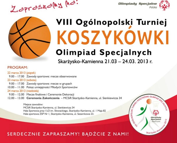 VIII ogólnopolski turniej koszykówki Olimpiad Specjalnych