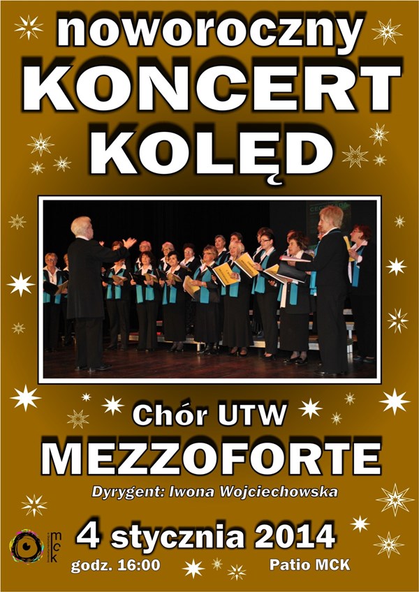 Noworoczny koncert kolęd chóru Mezzoforte – Miejskie Centrum Kultury – 04.01.2014