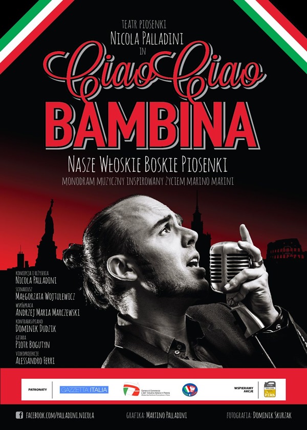 Ciao Ciao Bambina – spektakl muzyczny – Miejskie Centrum Kultury – 13.04.2014