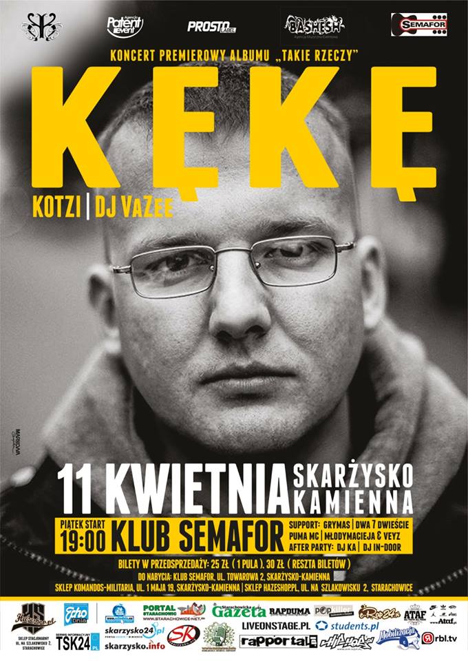 Kękę - Klub Semafor - Skarżysko-Kamienna - 11.04.2014