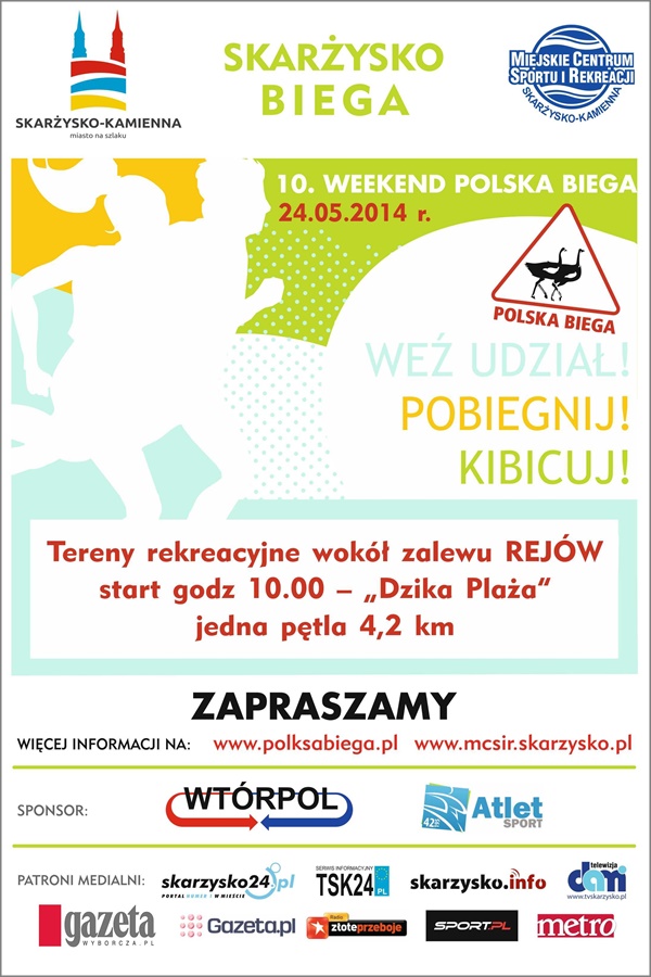 Skarżysko Biega – 10. weekend Polska Biega – Rejów – 24.05.2014