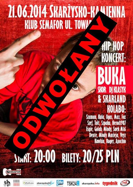 Buka & Skarland Kolabo – Klub Semafor – 21.06.2014 r.