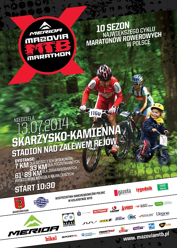 Merida Mazovia MTB Marathon - Stadion Granatu - 13.07.2014 r.