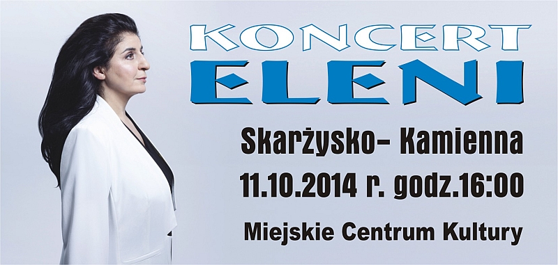 Eleni – koncert – MCK – 11.10.2014 r.
