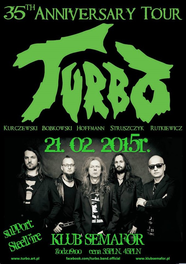 Turbo - koncert - klub Semafor - 21.02.2015