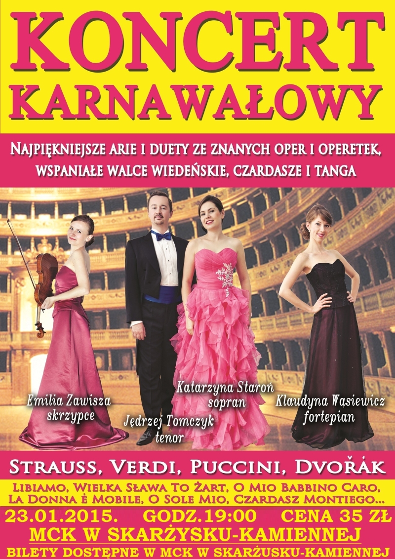 Koncert Karnawałowy - MCK - 23.01.2015 r.