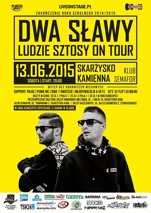 Dwa Sławy – koncert – Klub Semafor – 13.06.2015 r.